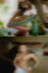 Naked woman golf