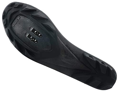LUCK Zapatillas de Ciclismo MTB ODIN con Suela de Carbono y Cierre milimetrico de precision 44 EU Blanco 0 0