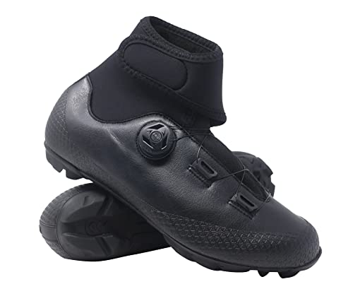 LUCK Zapatillas de Ciclismo para Invierno Winter MTB con Suela de Carbono SHD y Sistema rotativo de precision 43 EU 0