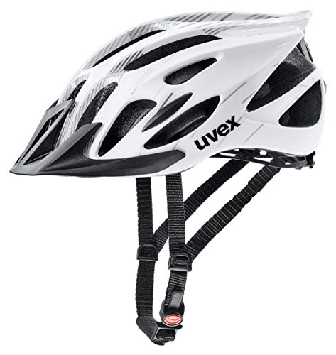 Uvex 4109660215 Casco Ciclismo MTB Unisex Adulto BlancoNegro M 0